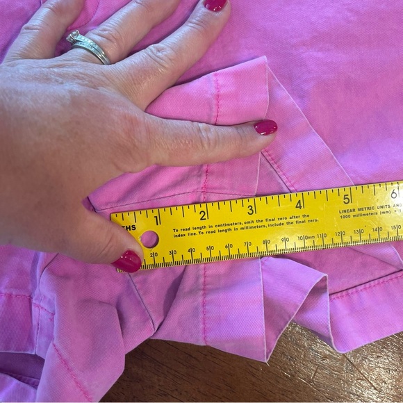GAP Vibrant Pink Women's Sun-kissed Shorts khakis by gal size 16 100% cotton - Picture 8 of 10